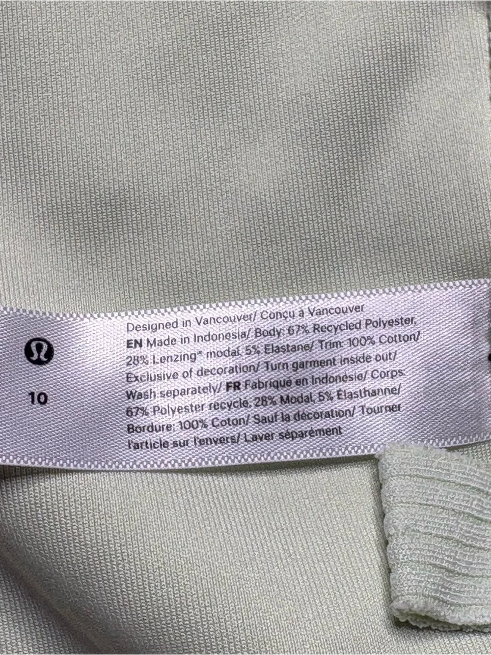 Lululemon Ribbed Softstreme Cropped Tank Top